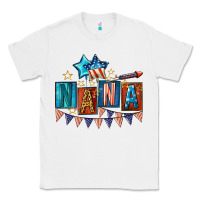 White American Nana 4th of july Classic Tee - CowGirlArtShop