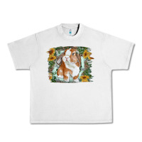 Lunar Rock Bunny With Flower Leopard Urban Heavy Tee - RanaPortraitStore