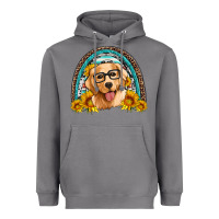 Storm golden retriever rainbow Heavyweight Hoodie - Artiststas