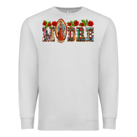 Dove Grey madre lady of guadelupe Premium Sweatshirt - BarkalooDesign