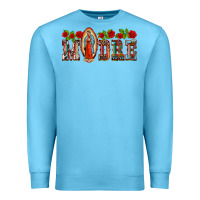 Ocean Blue madre lady of guadelupe Premium Sweatshirt - BarkalooDesign