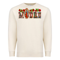 Sandshell madre lady of guadelupe Premium Sweatshirt - BarkalooDesign