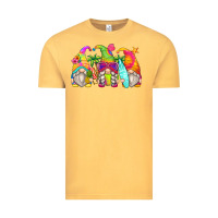 Vintage Mustard summer gnomes Vintage Tee - Zillion Design Studio
