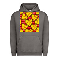 Pigment Tornado softball hearts seamless pattern Urban Hoodie - BundleAndBundleShop