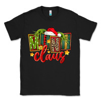 Black christmas mini claus Classic Tee - FaDigitalArtStudio