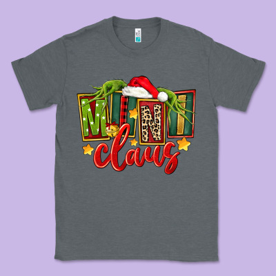 Christmas Mini Claus Classic Tee Designed By Fadigitalartstudio