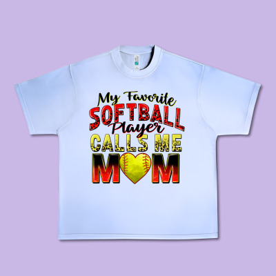 Urban Heavy Tee my favorite softball player calls me mom