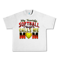 Lunar Rock my favorite softball player calls me mom Urban Heavy Tee - Zillion Design Studio