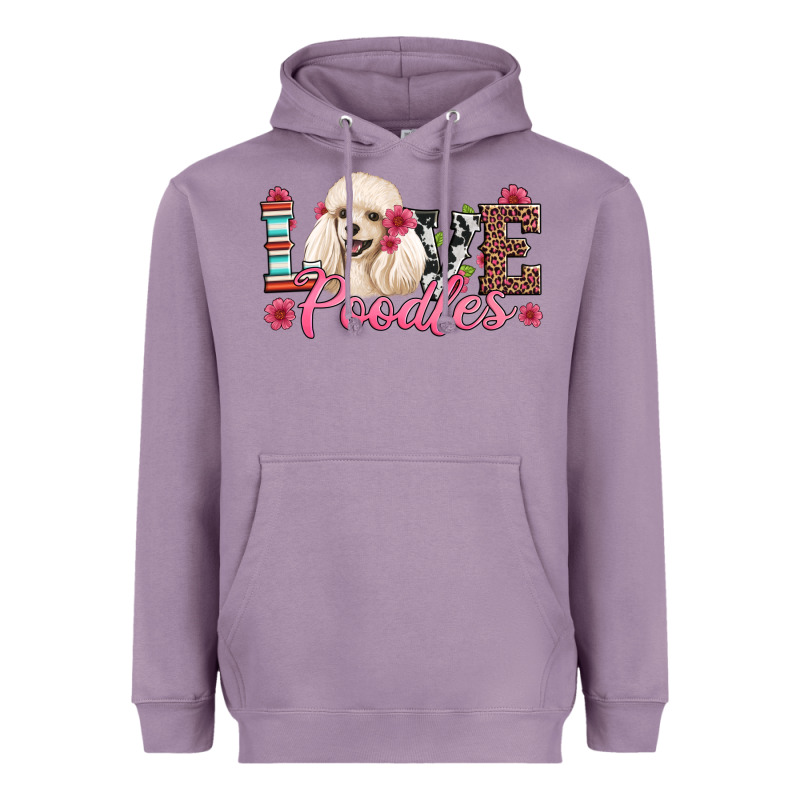 Love Poodles Heavyweight Hoodie by Artiststas | Teevron