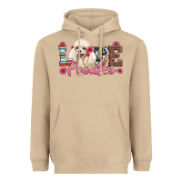 Mushroom love poodles Heavyweight Hoodie - Artiststas