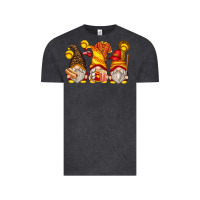 Vintage Black softball gnomes Vintage Tee - Zillion Design Studio