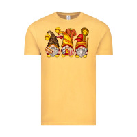 Vintage Mustard softball gnomes Vintage Tee - Zillion Design Studio