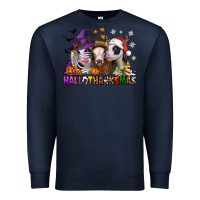 Navy hallothanksmas heifers Premium Sweatshirt - Jasminsmagicworld