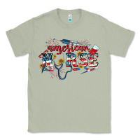 American Nurse 4th Of July Classic Tee | Teevron