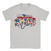 Moon Dust American Nurse 4th of July Classic Tee - CowGirlArtShop