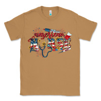 Toasted Coconut American Nurse 4th of July Classic Tee - CowGirlArtShop