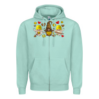 Seafoam softball gnome Zipper Hoodie - HRA Design Shop