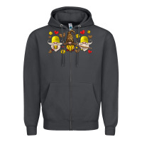 Smoke softball gnome Zipper Hoodie - HRA Design Shop