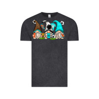 Vintage Black soccer gnomes Vintage Tee - Zillion Design Studio