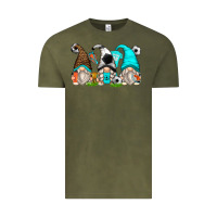 Vintage Olive soccer gnomes Vintage Tee - Zillion Design Studio