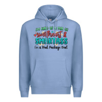 Colony Blue im  kind of a mix of sweetheart and smartass Premium Hoodie - MaliasSmallBusiness