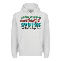 Dove Grey im  kind of a mix of sweetheart and smartass Premium Hoodie - MaliasSmallBusiness