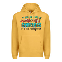 Mustard im  kind of a mix of sweetheart and smartass Premium Hoodie - MaliasSmallBusiness