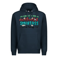 Navy im  kind of a mix of sweetheart and smartass Premium Hoodie - MaliasSmallBusiness