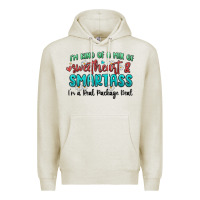 Oatmeal Heather im  kind of a mix of sweetheart and smartass Premium Hoodie - MaliasSmallBusiness