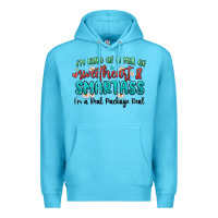Ocean Blue im  kind of a mix of sweetheart and smartass Premium Hoodie - MaliasSmallBusiness