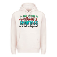 Pale Pink im  kind of a mix of sweetheart and smartass Premium Hoodie - MaliasSmallBusiness