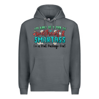 Rock im  kind of a mix of sweetheart and smartass Premium Hoodie - MaliasSmallBusiness