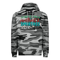 Slate Camo im  kind of a mix of sweetheart and smartass Premium Hoodie - MaliasSmallBusiness