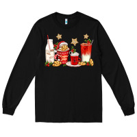 Black santa fuel coffee cups Long Sleeve Tee - texasbilliewilder