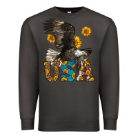 Smoke Western Usa Eagle Premium Sweatshirt - LillyAllenDesigns