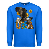 True Royal Western Usa Eagle Premium Sweatshirt - LillyAllenDesigns