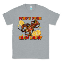 Heather Grey crawfish who's your craw daddy Classic Tee - FaDigitalArtStudio