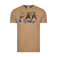 Vintage Coffee football gnomes Vintage Tee - Zillion Design Studio