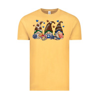 Vintage Mustard football gnomes Vintage Tee - Zillion Design Studio