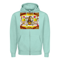 Seafoam softball gnome Zipper Hoodie - HRA Design Shop