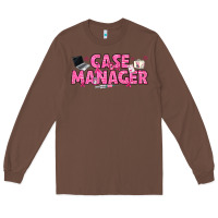 Chestnut breast cancer case manager Long Sleeve Tee - texasbilliewilder