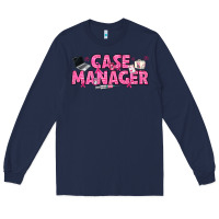 Navy breast cancer case manager Long Sleeve Tee - texasbilliewilder