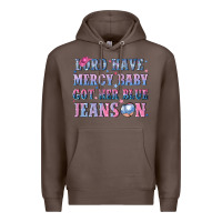Coffee lord have mercy baby got her blue jeans on Premium Hoodie - NancyCooperArtShop