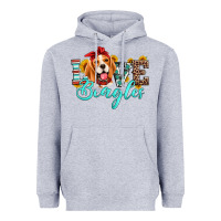 Heather Grey love beagles Heavyweight Hoodie - Artiststas