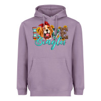 Lavender love beagles Heavyweight Hoodie - Artiststas