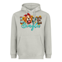 Moon Dust love beagles Heavyweight Hoodie - Artiststas