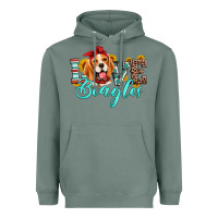 Sage love beagles Heavyweight Hoodie - Artiststas