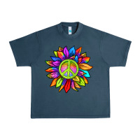 Midnight Navy pride sunflower Urban Heavy Tee - texasbilliewilder