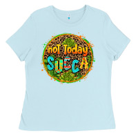 Baby Blue not today succa Ladies Tee - AdoDesignShop