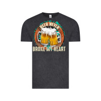 Vintage Black beer never broke my heart Vintage Tee - texasbilliewilder